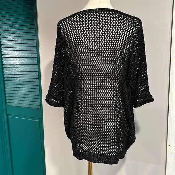 Amour Italian Crochet Pullover MADE IN ITALY NWOT - OS ($99) - Picture 7 of 10